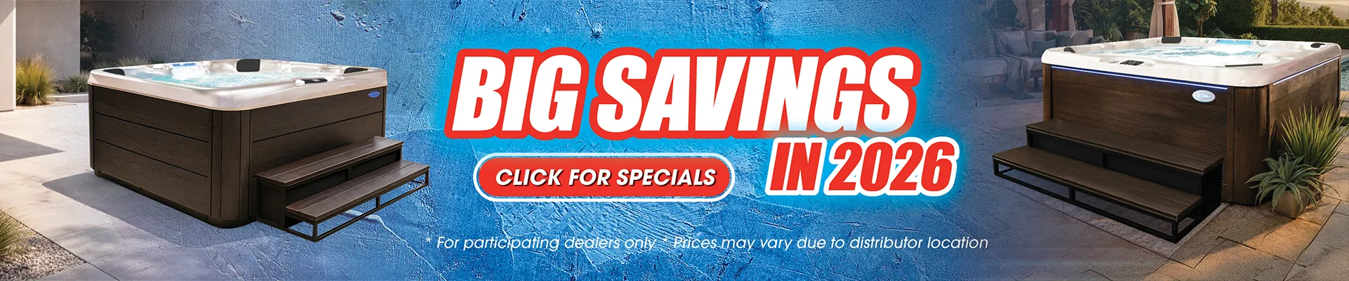 Calspas hot tub being used in a family setting - Depew