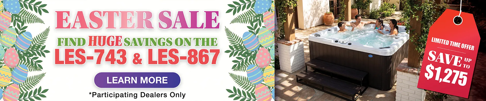 Calspas hot tub being used in a family setting - Depew