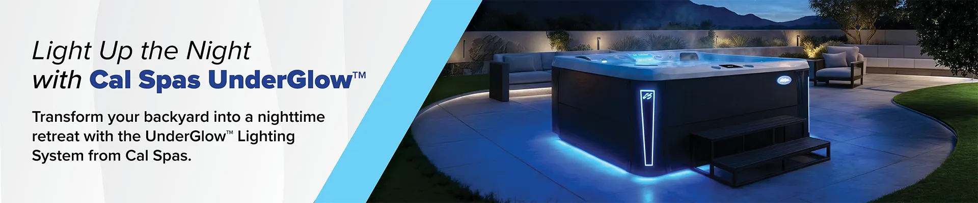 Calspas hot tub being used in a family setting - Depew